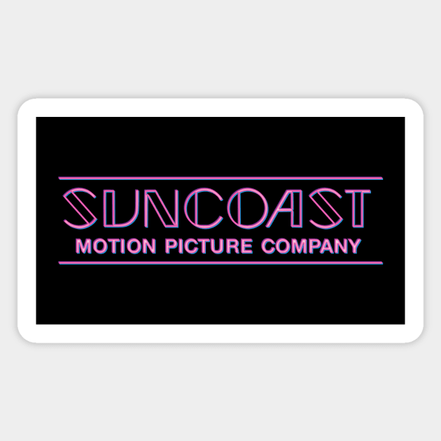 Take a Trip to Suncoast Sticker by Doc Multiverse Designs